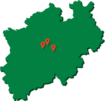 NRW Karte